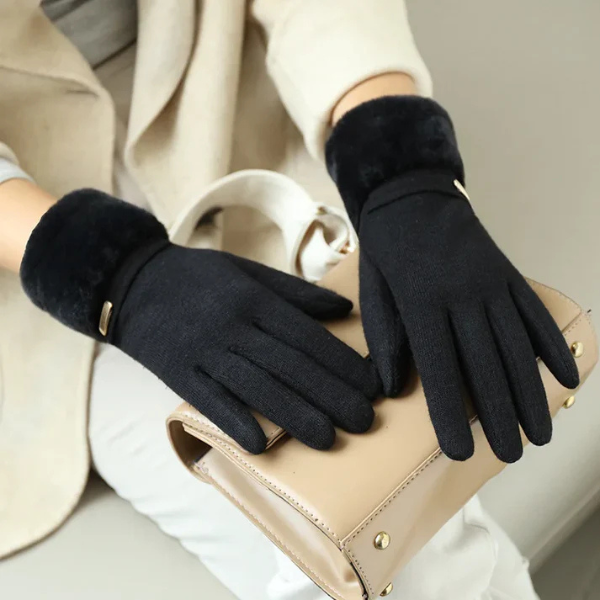 Valentina Plush Gloves - Winter Women Personality Elegant