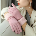 Valentina Plush Gloves - Winter Women Personality Elegant